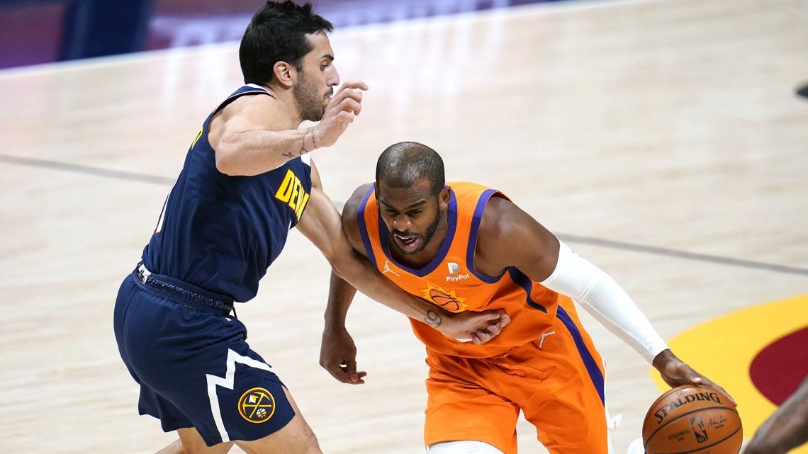 Campazzo y los Nuggets abren la serie contra los Suns por las semifinales de la NBA