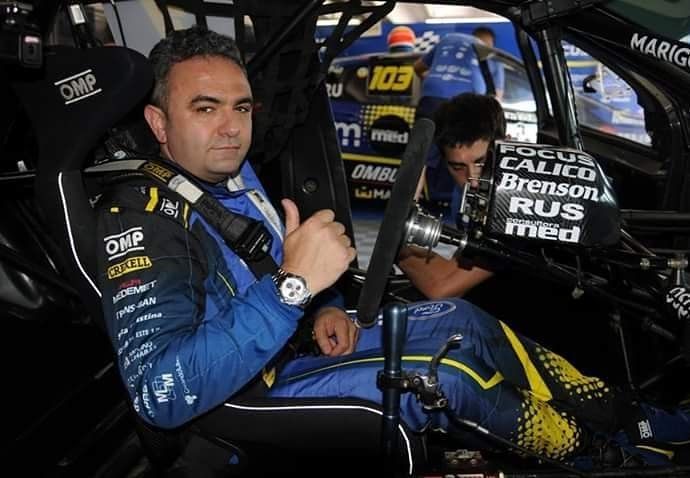 El momento del terrible accidente que sufrió el ex piloto Esteban Tuero