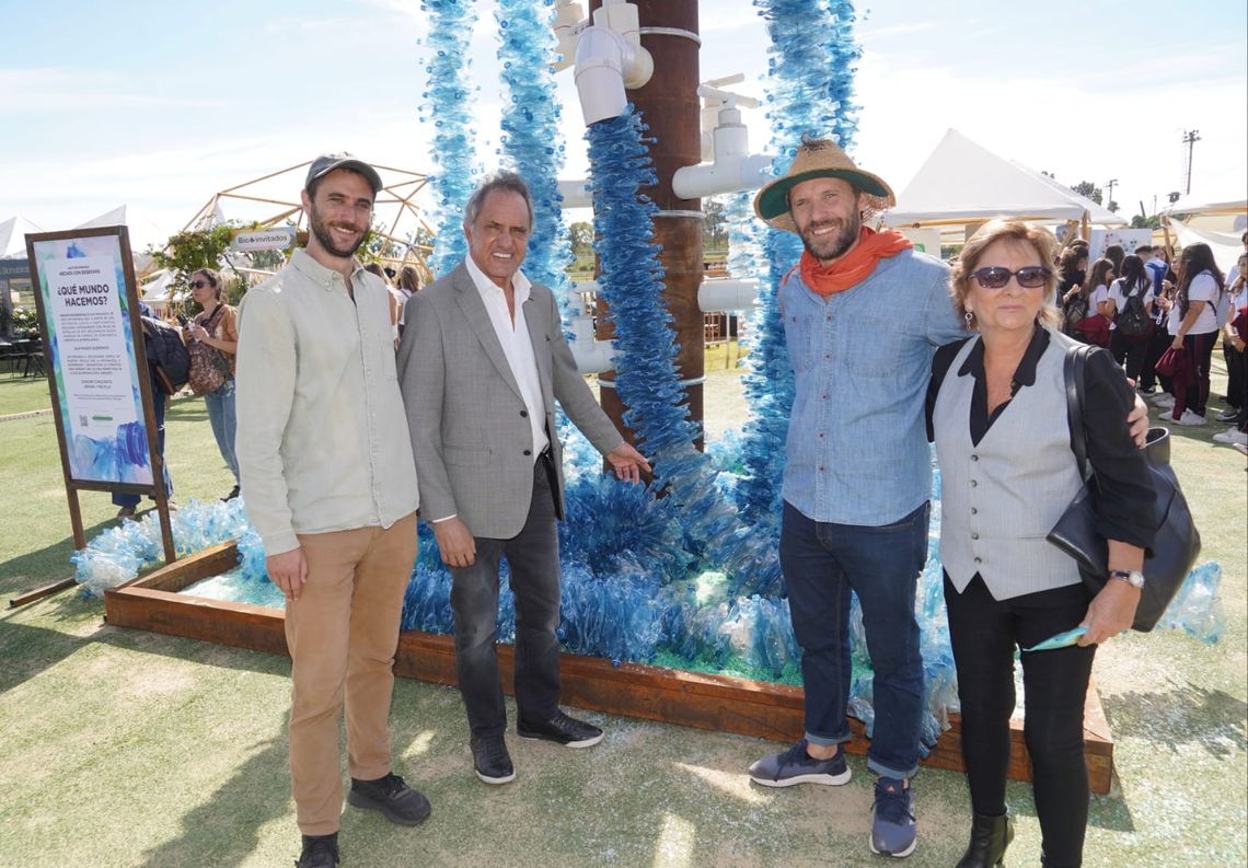 Daniel Scioli en Bioferia 