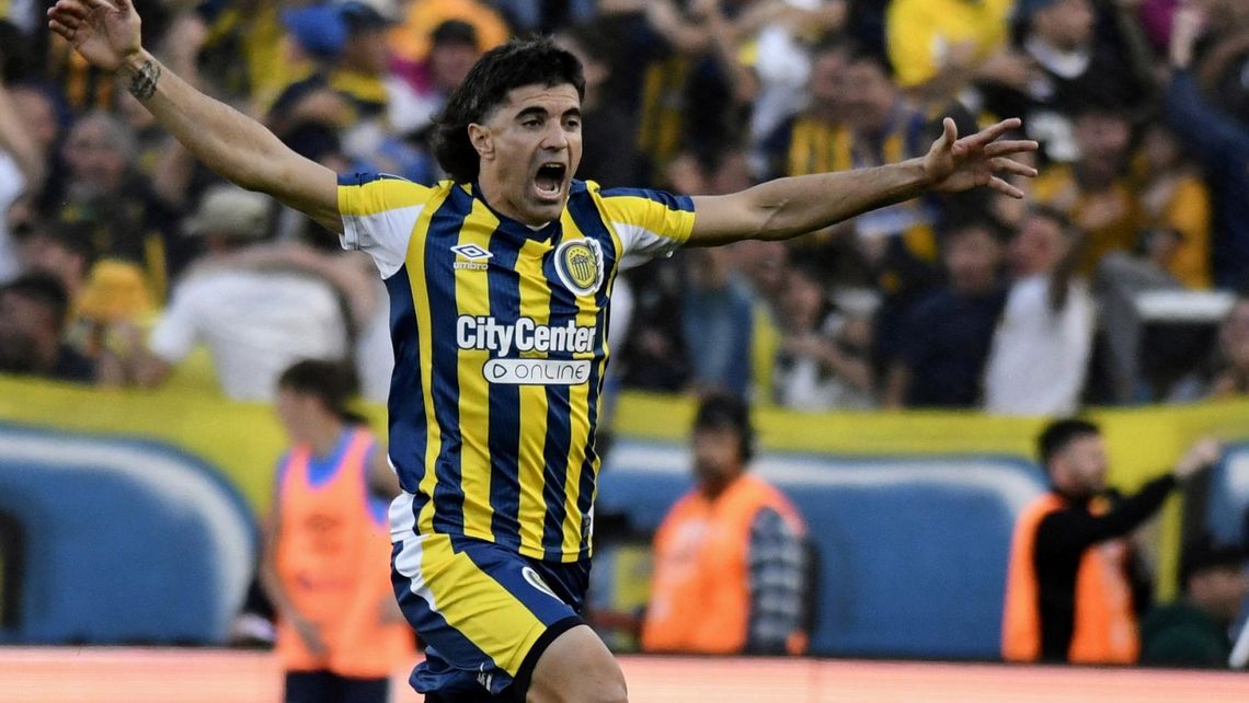 El grito de Ignacio Malcorra en el clásico rosarino.