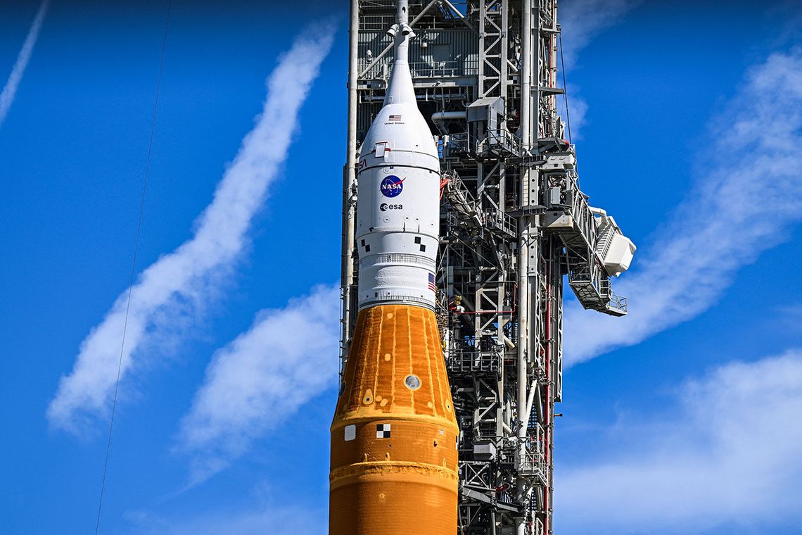 La NASA canceló el lanzamiento de Artemis I.