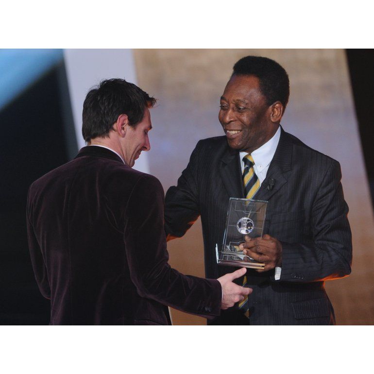 Para Pelé, Messi es el “mejor jugador” de la última década