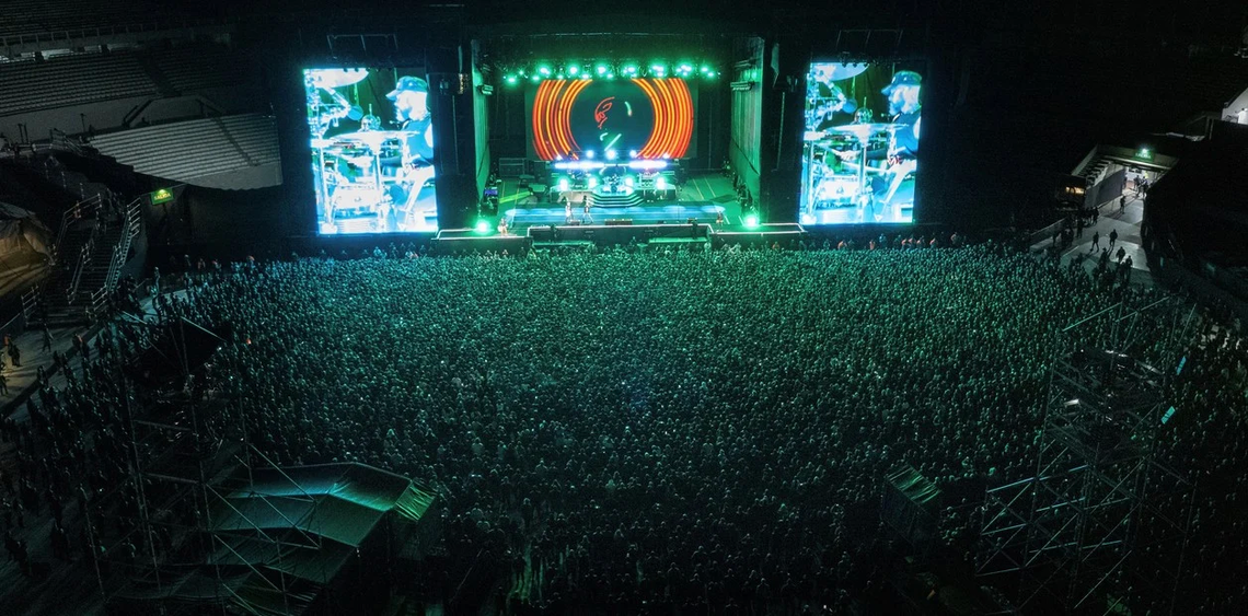 Guns N Roses hizo delirar a una multitud en el Monumental. 