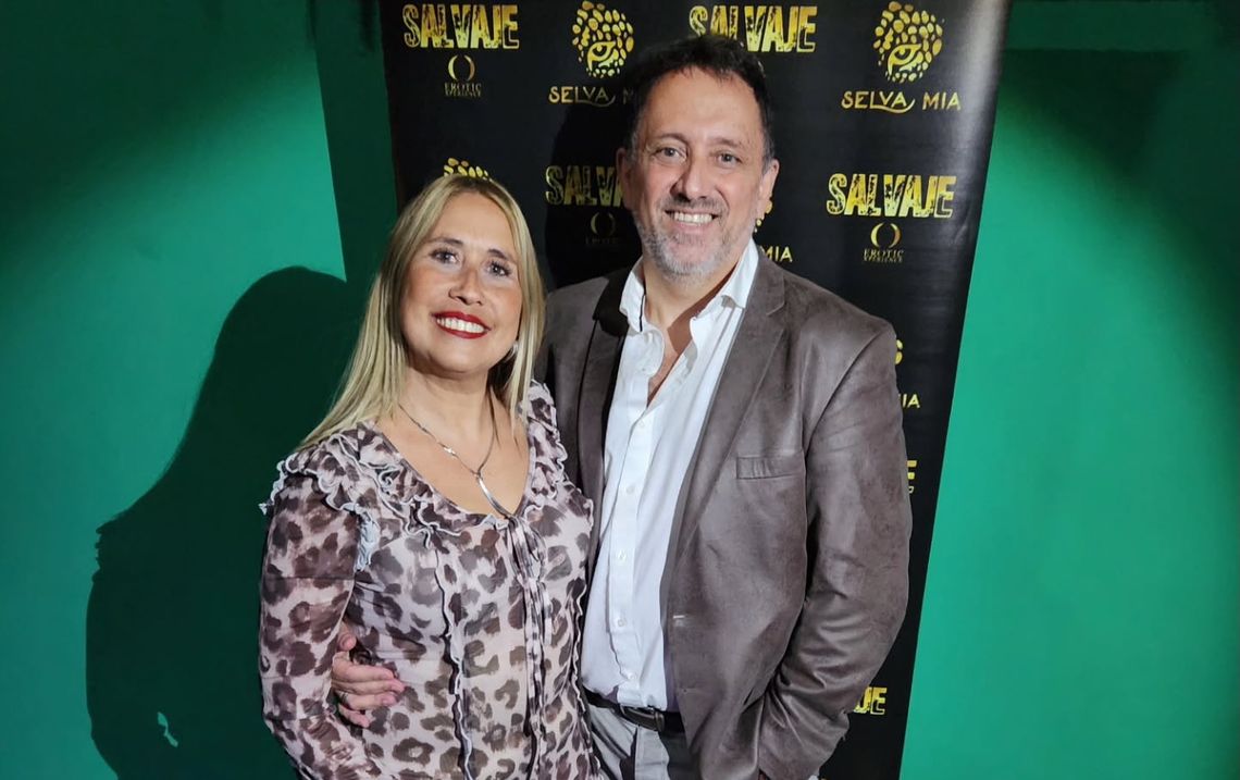 Verónica Maldonado y su pareja Sergio Cozzari