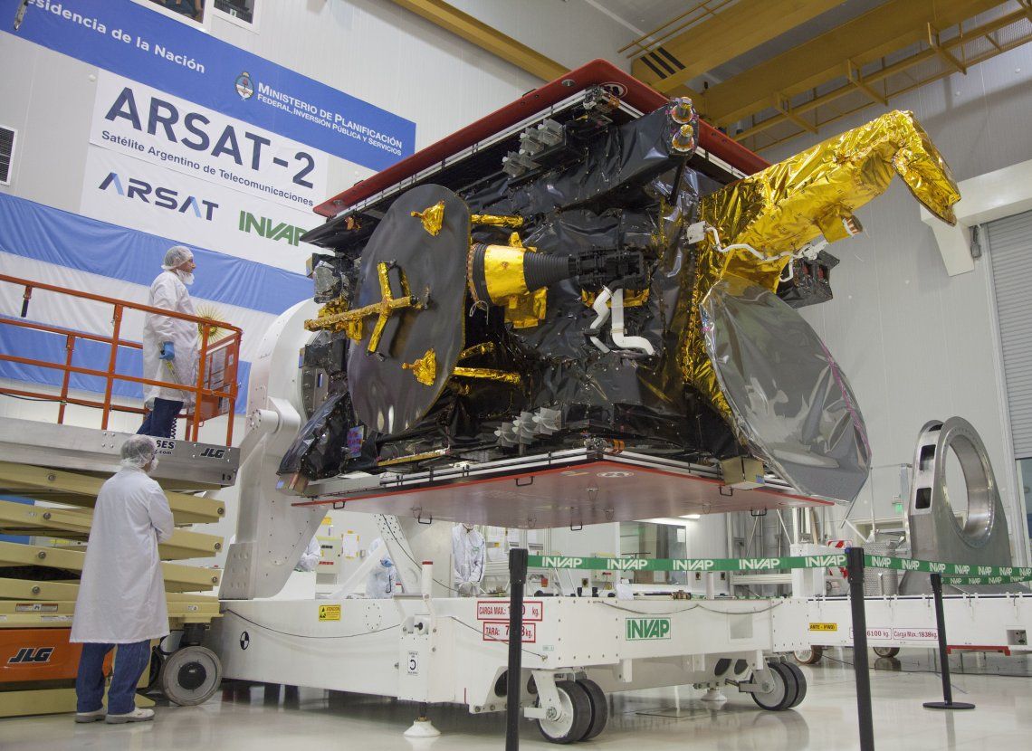 El satélite ARSAT Segunda Generación 1 (SG1) estará a 35.786 kilómetros sobre el nivel del mar.