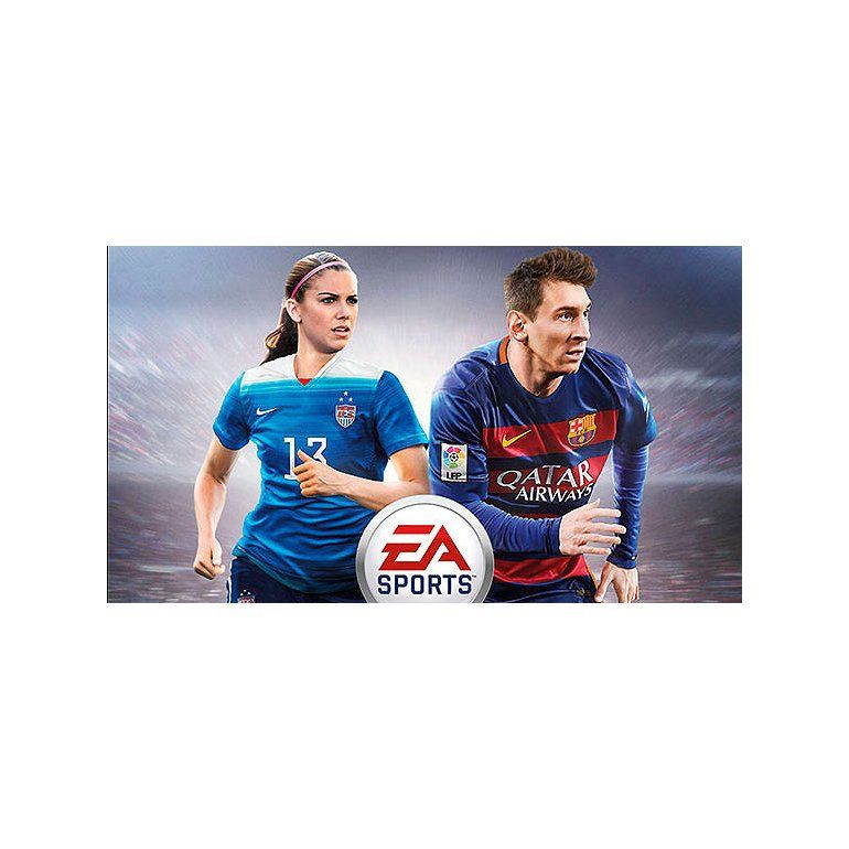 Quién es Alex Morgan, la chica que está junto a Messi en el FIFA 16