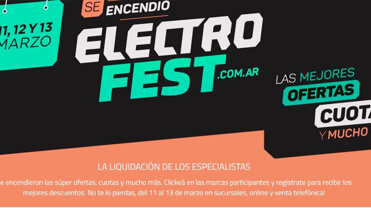 Electro Fest qué es y cómo aprovechar la maratón de descuentos