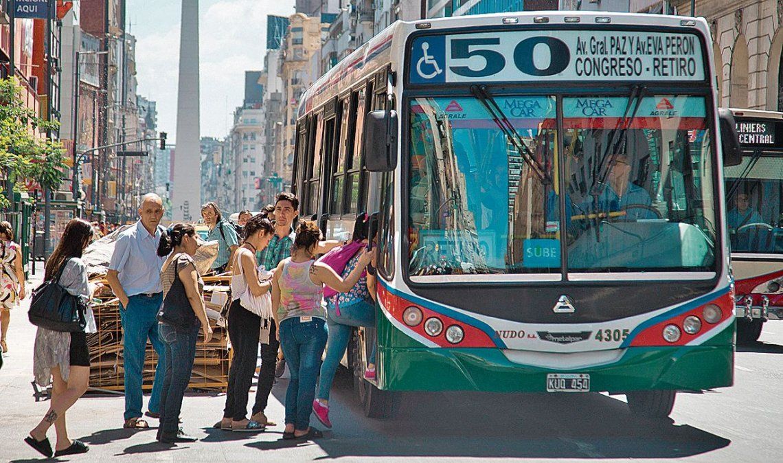El jueves subirá la tarifa de colectivos en el área metropolitana de Buenos Aires