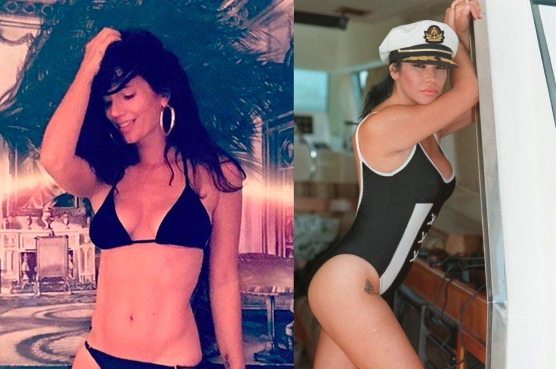 Con una bikini ochentosa, Griselda Siciliani se comparó con Susana Romero