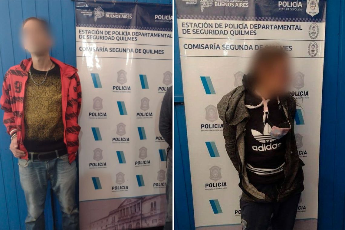 Uno de los detenidos era efectivo de la Policía de Avellaneda y portaba su arma reglamentaria.