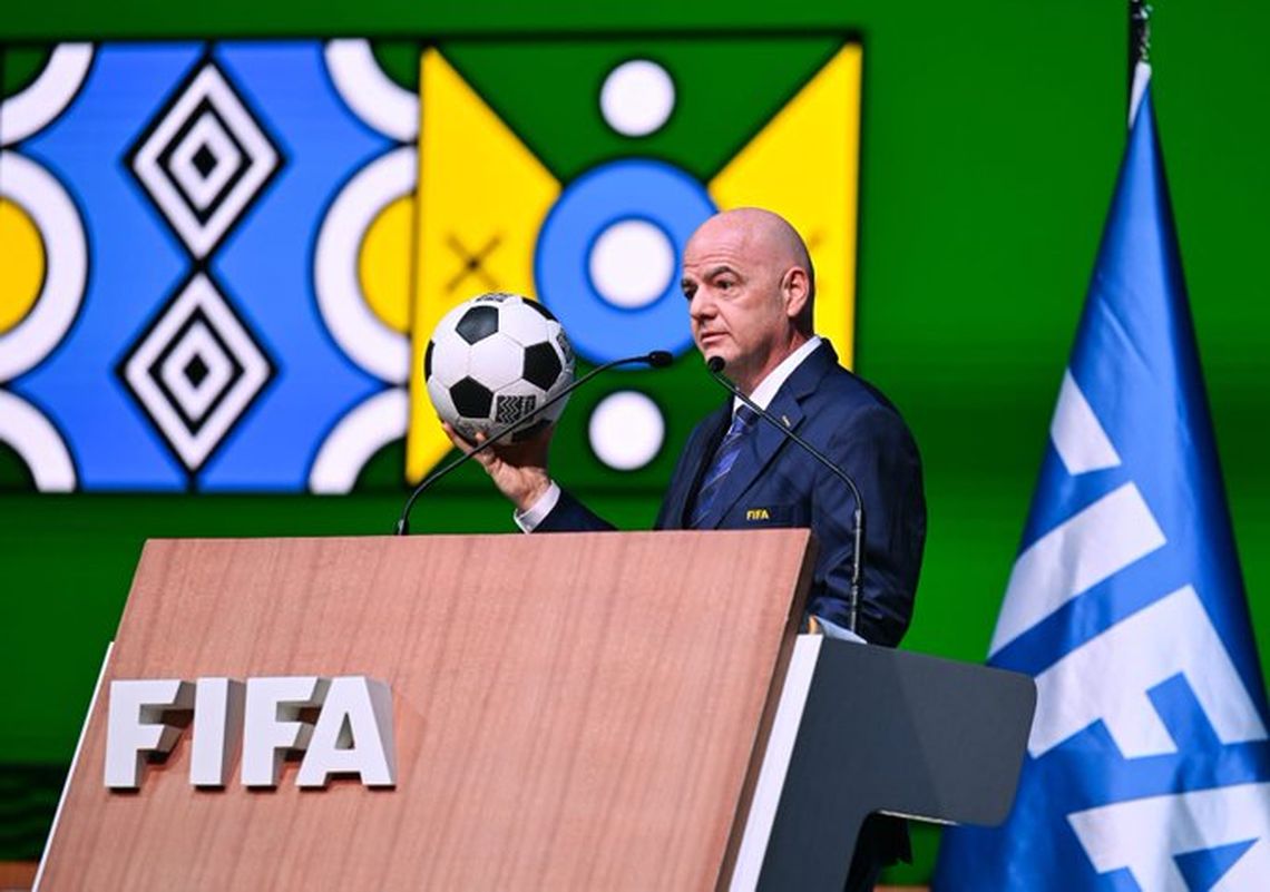 Gianni Infantino fue reelegido como presidente de la FIFA.