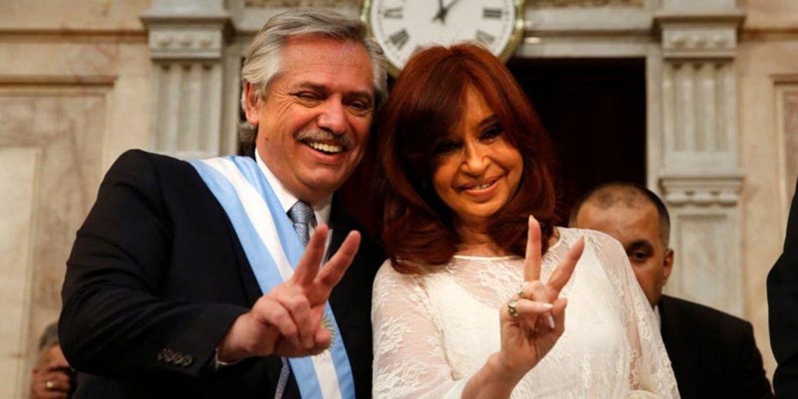 Cristina Kirchner y Alberto Fernández presentan la lista de precandidatos del FdT de la provincia de Buenos Aires