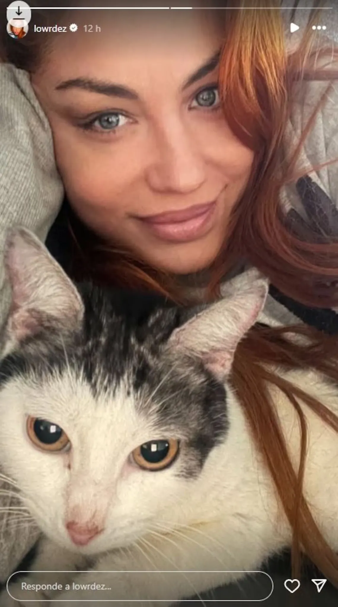 El último posteo de Lourdes Fernández, en su cuenta oficial de Instagram. 