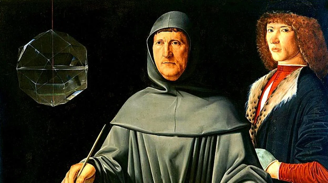 Luca Pacioli, considerado el padre de la contaduría moderna, fue clave en el desarrollo del sistema de partida doble.