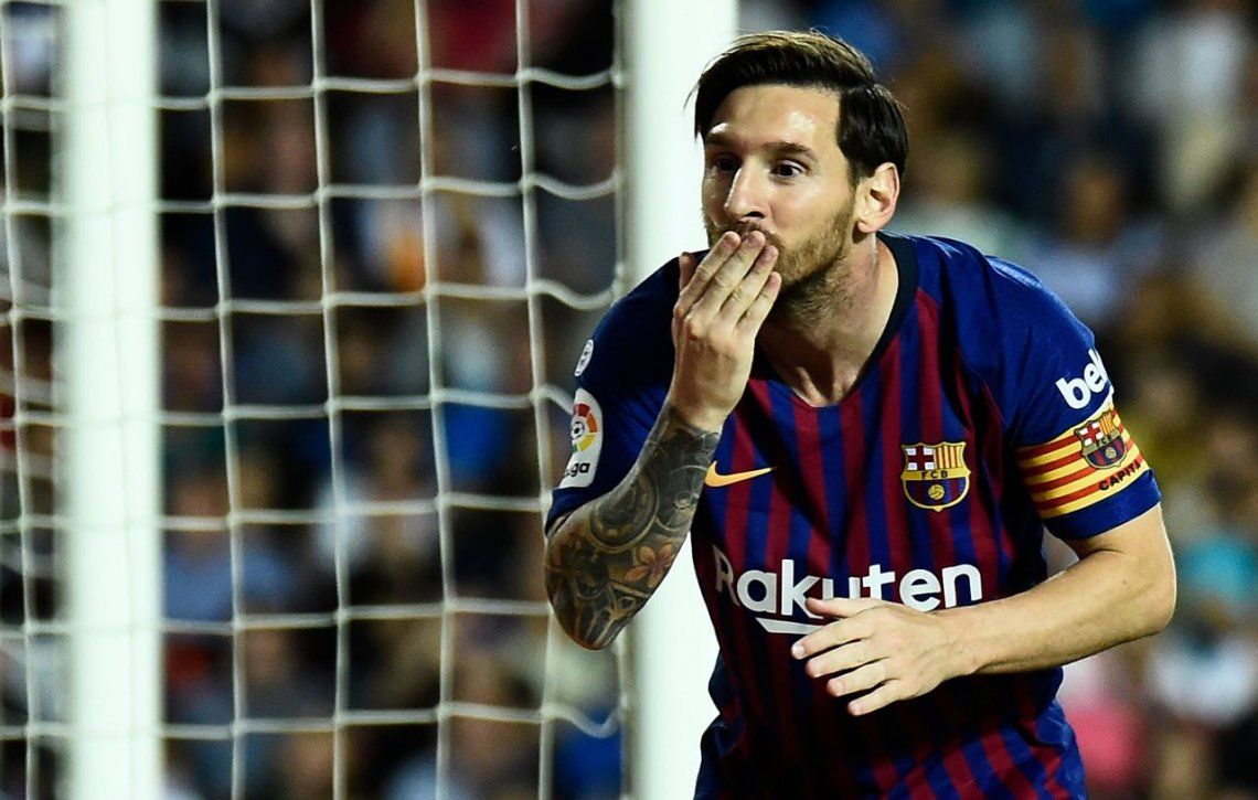Messi terminó el 2018 como máximo goleador mundial y Cristiano fue segundo