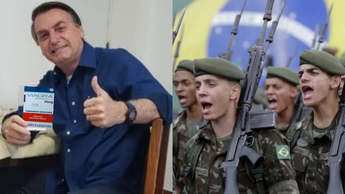 Brasil: las Fuerzas Armadas compraron 35.000 comprimidos de Viagra y explotaron los memes