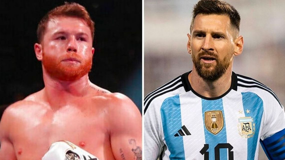Canelo Álvarez le pidió perdón a Messi por sus dichos.