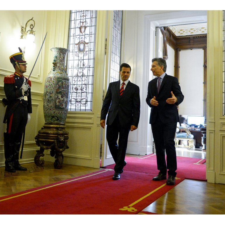 Macri y Peña Nieto dieron impulso a la integración