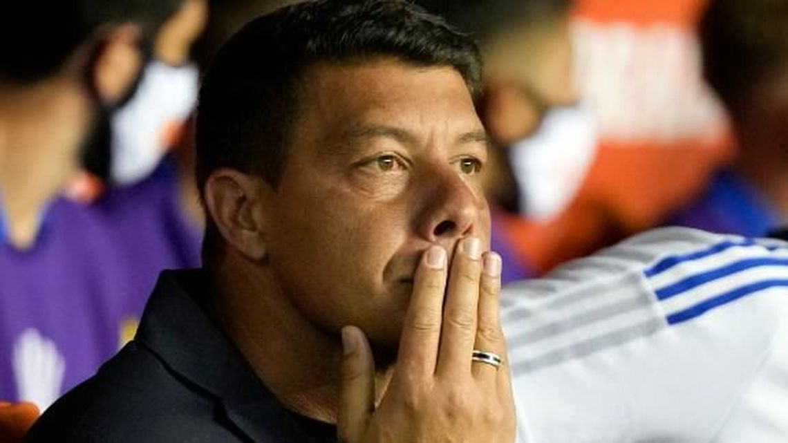 Battaglia se refirió al triunfo de Boca en La Paz.