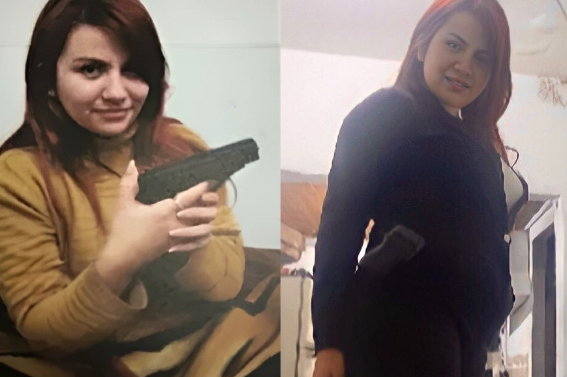 Brenda Uliarte: Yo sí sé disparar bien, no me tiembla la mano