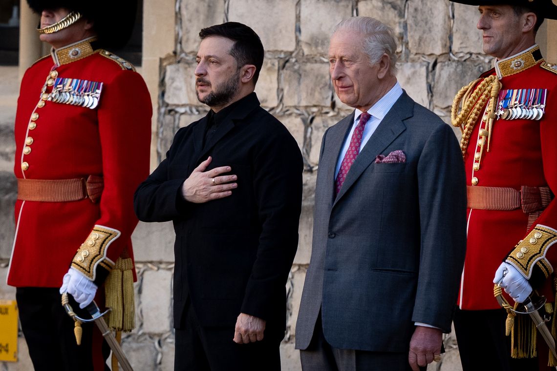 El presidente de Ucrania