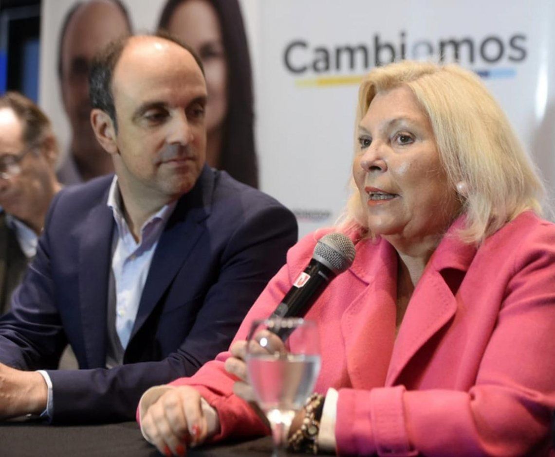 Elisa Carrió bromeó sobre la fórmula Macri-Pichetto: El mayor oportunista de la Argentina es candidato a vicepresidente de la Nación