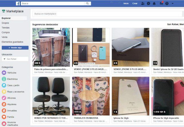 Marketplace (Facebook) es una de las plataformas favoritas de los estafadores para captar víctimas.