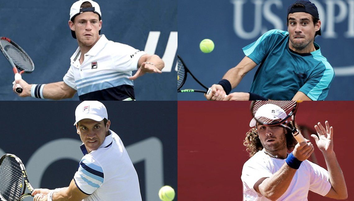 Us Open: cuatro argentinos debutan en el último Grand Slam del año
