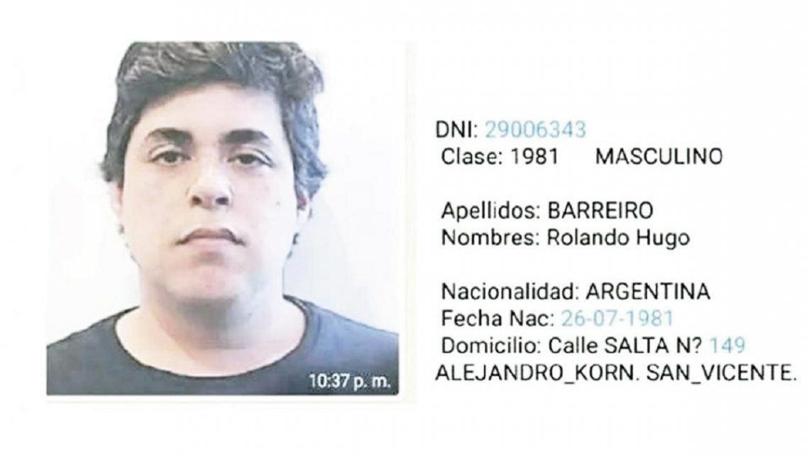 Se entregó Rolando Hugo Barreiro, el espía de la AFI que operaba con el falso abogado Marcelo DAlessio