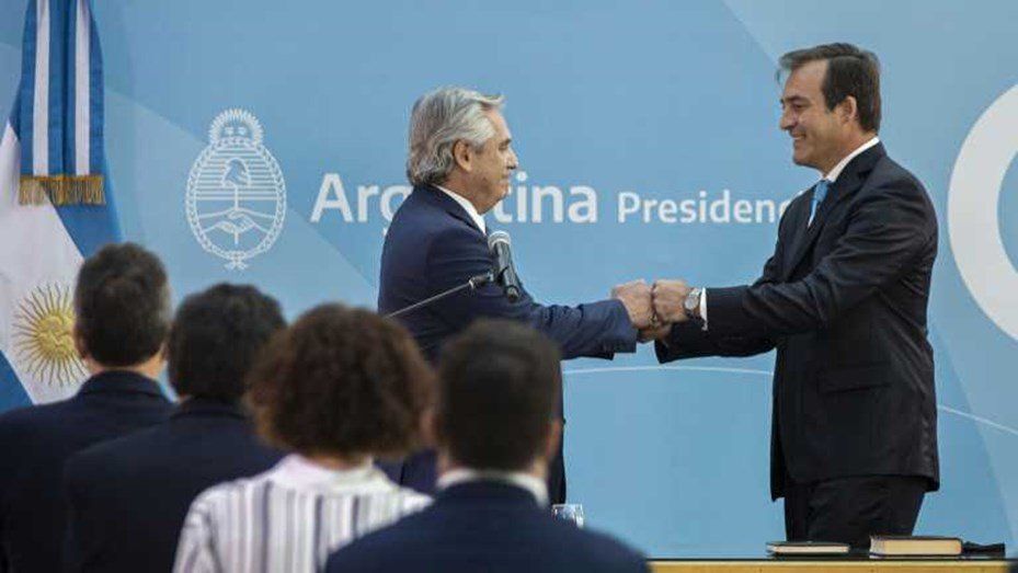 Fernández y Soria, en la Rosada.