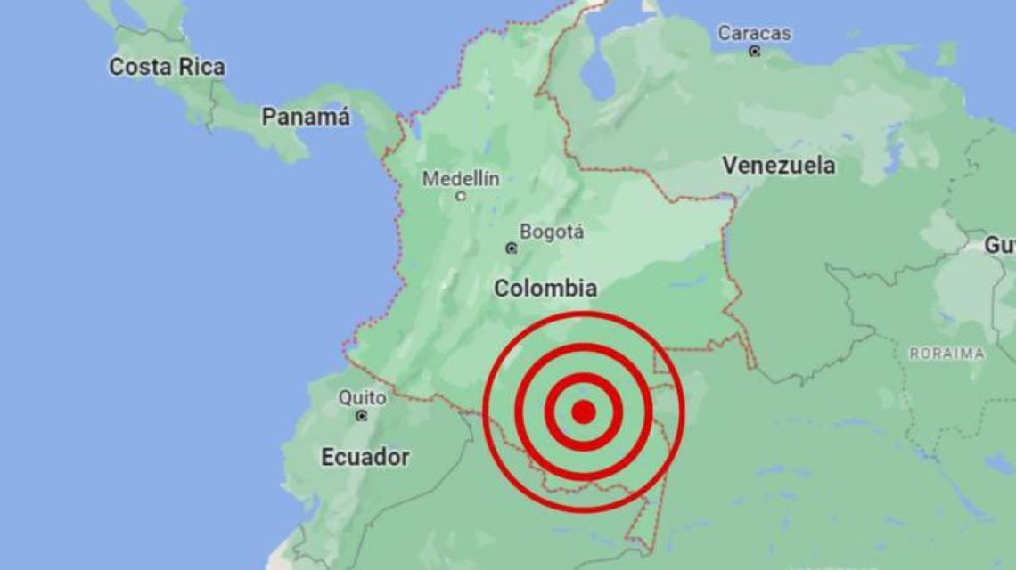 Terremo en Colombia