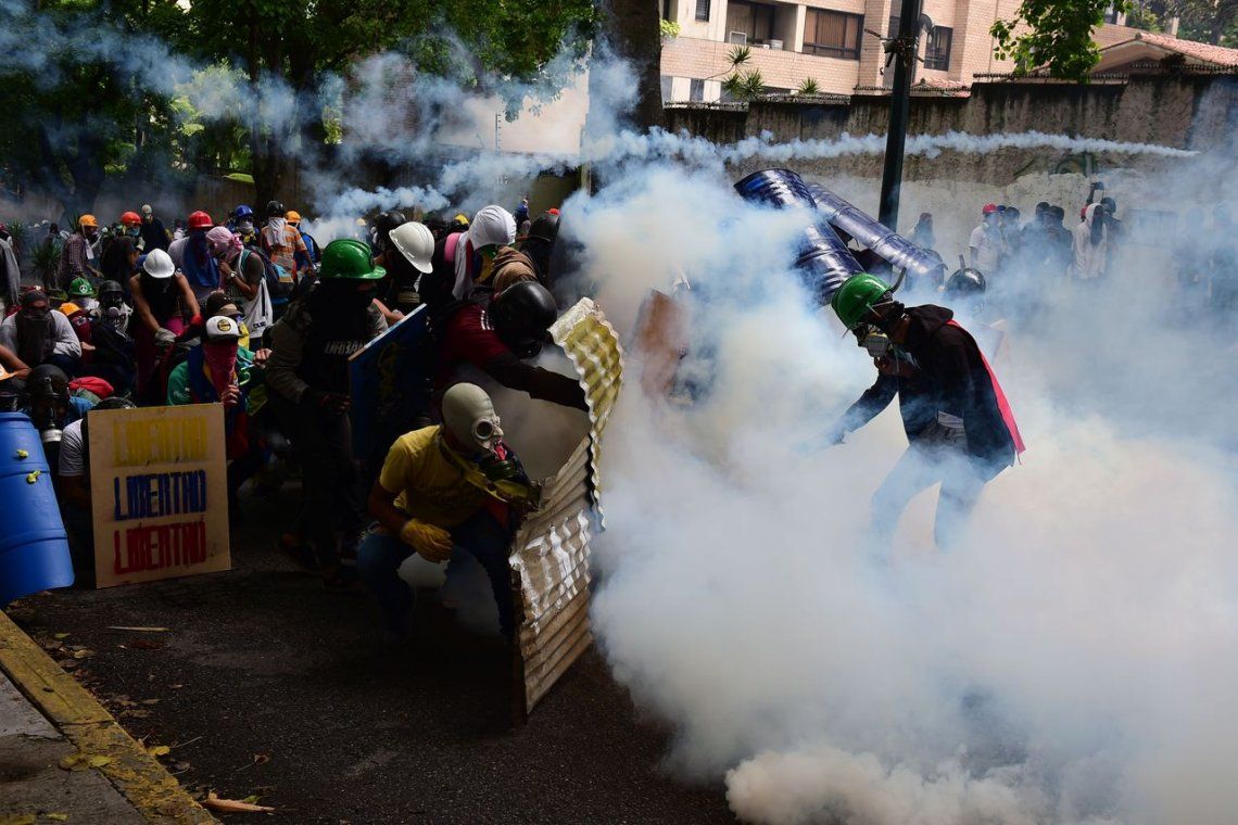 Se registraron nuevos incidentes en marchas a favor y en contra de Maduro