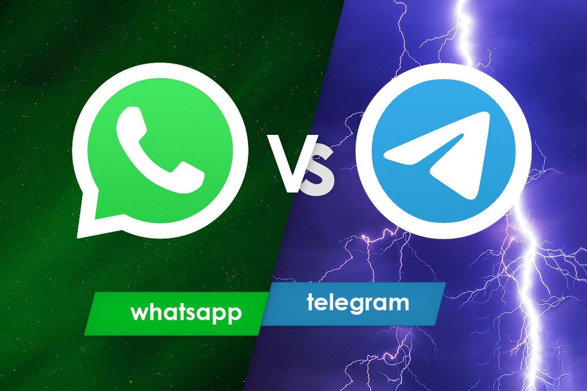 Telegram y WhatsApp