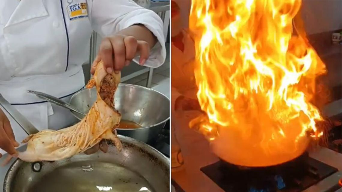 TikTok: chef cocinó una milanesa de rata y se volvió viral.