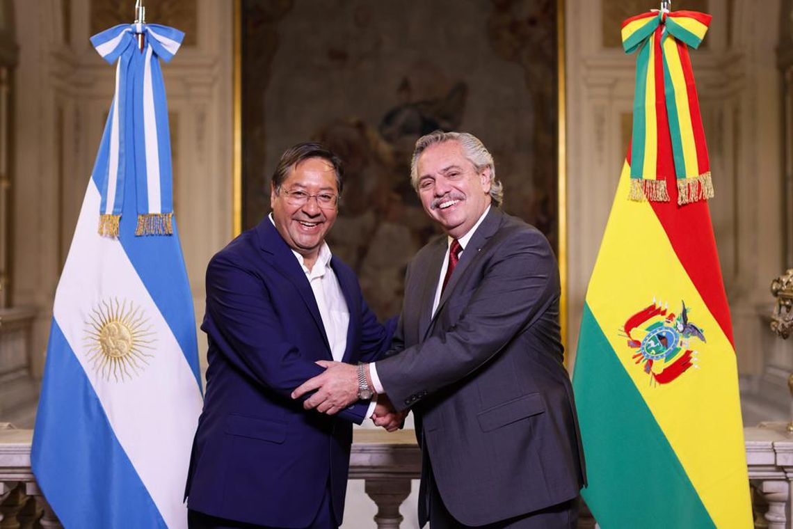 El presidente Alberto Fernández se reunió con su par boliviano