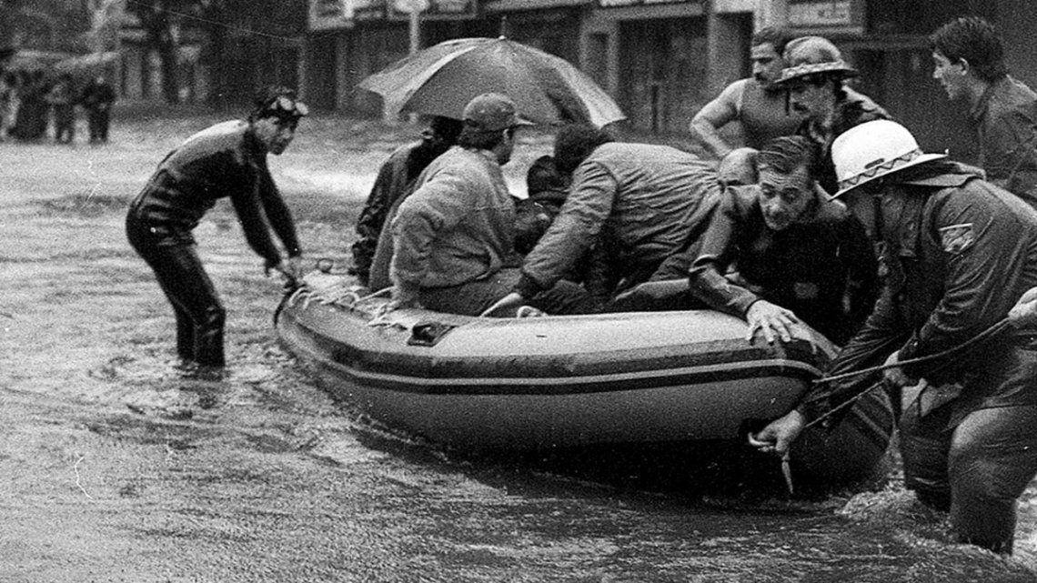 Se cumplen 36 años de la tormenta denominada como La Lluvia del Siglo.