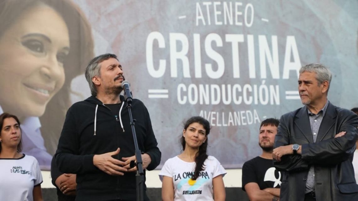 Máximo Kirchner habló en Avellaneda y convocó a colmar la Plaza de Mayo el próximo 10 de diciembre