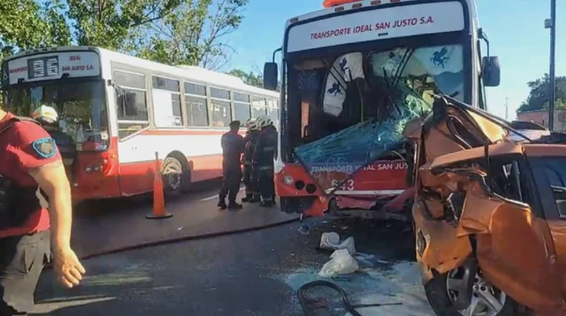 Más de 20 heridos en un choque en Villa Lugano