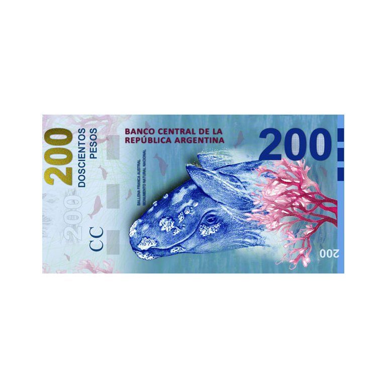 Hoy sale el nuevo billete de 200 pesos