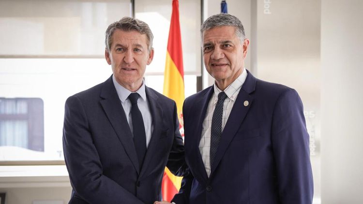 El jefe de Gobierno porteño, Jorge Macri, se reunió en Madrid con el presidente del Partido Popular, Alberto Nuñez Feijóo