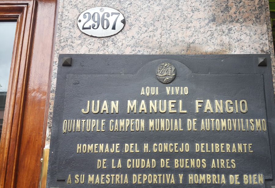 La casa de Juan Manuel Fangio en Parque Patricios
