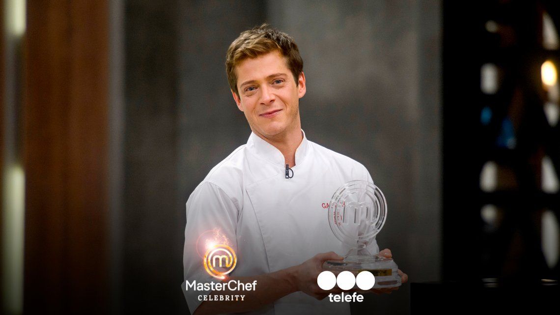 Gastón Dalmau, el campeón oficial de MasterChef Celebrity