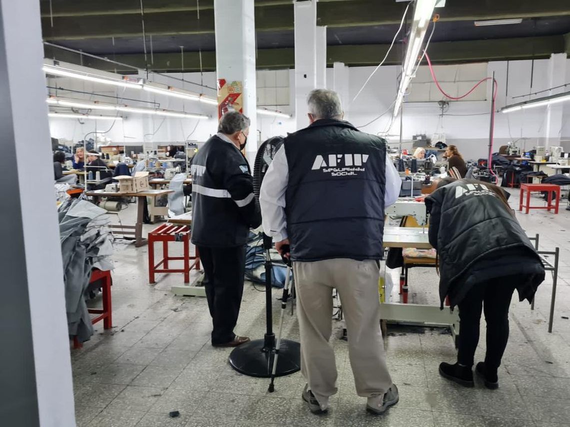 Pergamino: la AFIP detectó un 40% de irregularidad laboral en talleres textiles