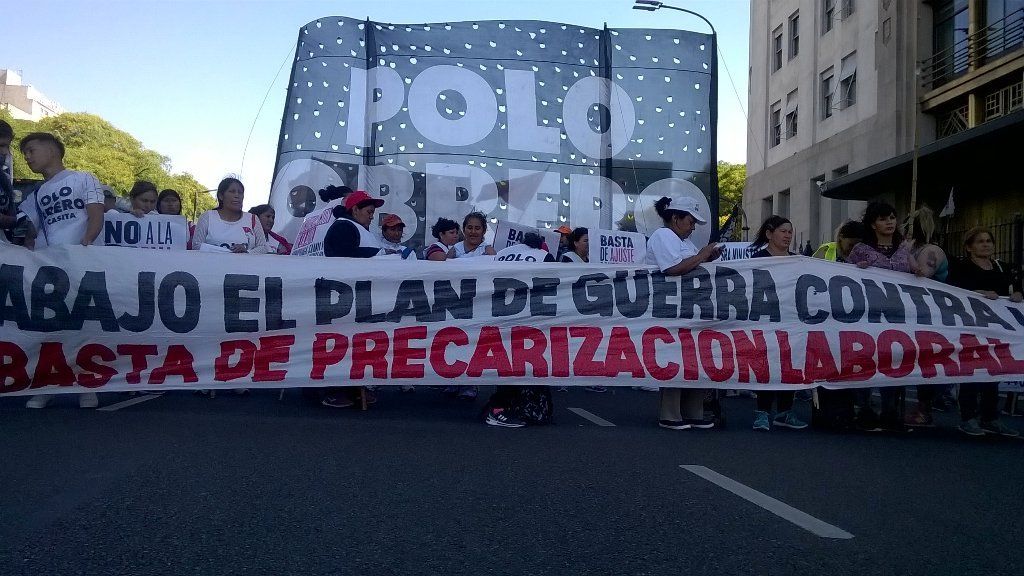 Se levantó el acampe en el centro porteño contra reformas económicas de Macri