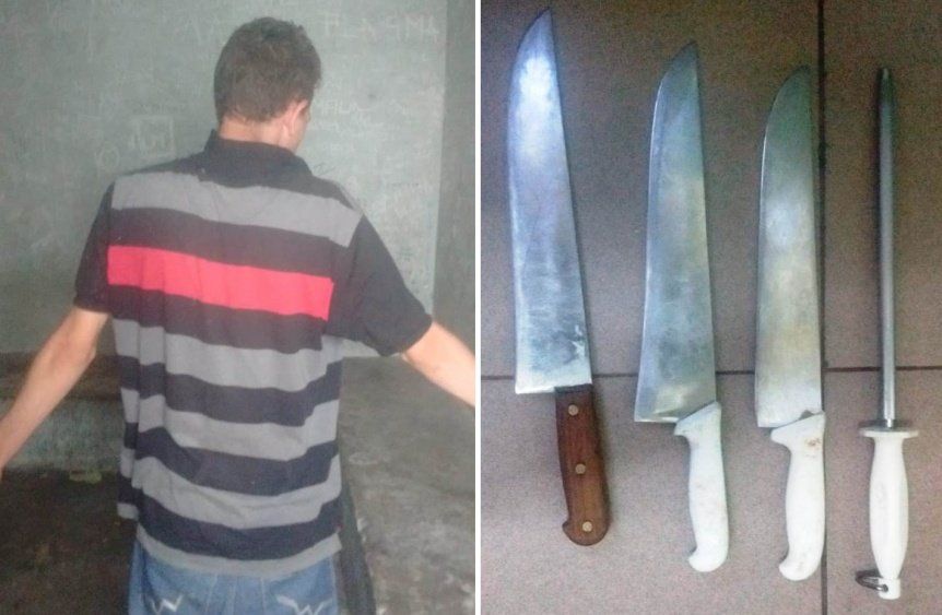 Berazategui: un detenido por vender cuchillos robados a un carnicero