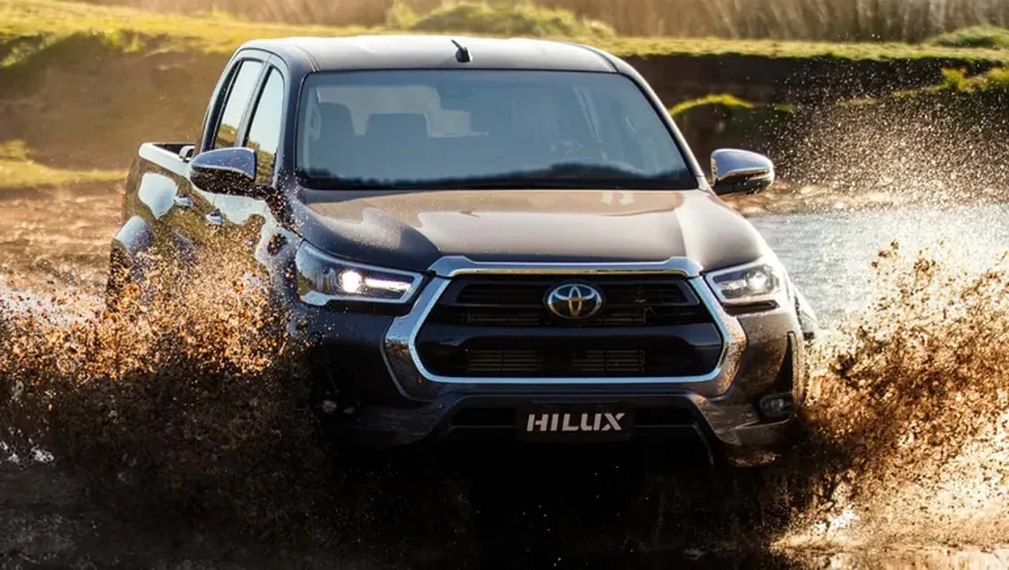 La Toyoya Hilux volvió a ser el modelo más vendido.