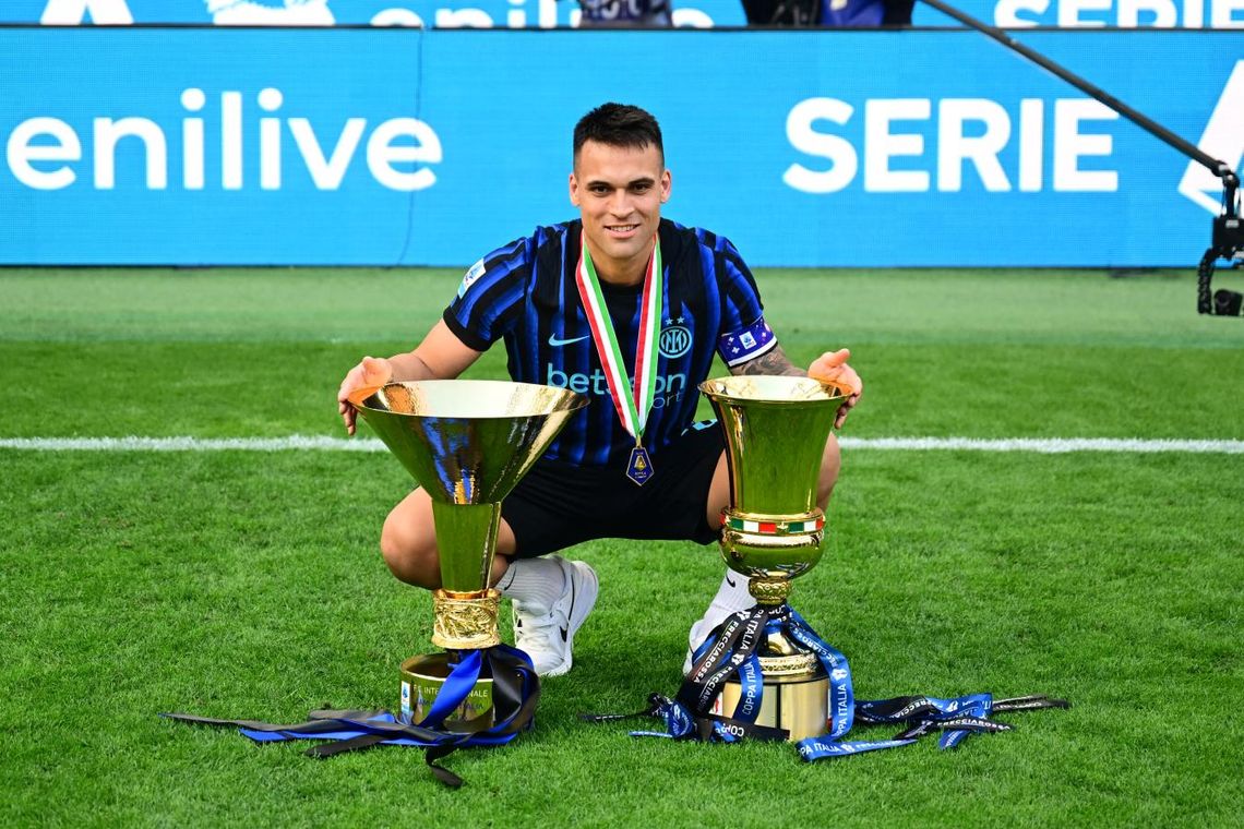 Lautaro levantó la Serie A y la Copa Italia 2026.