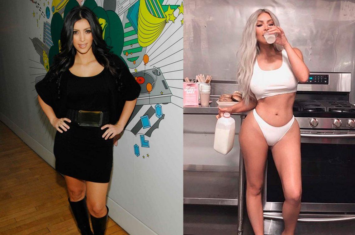 ¿Qué se hizo Kim Kardashian en la cintura?