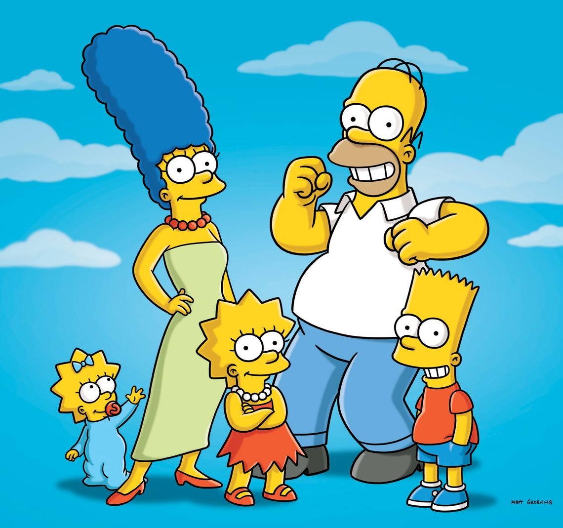 La familia Simpson es considerada, para los norteamericanos, de clase media.