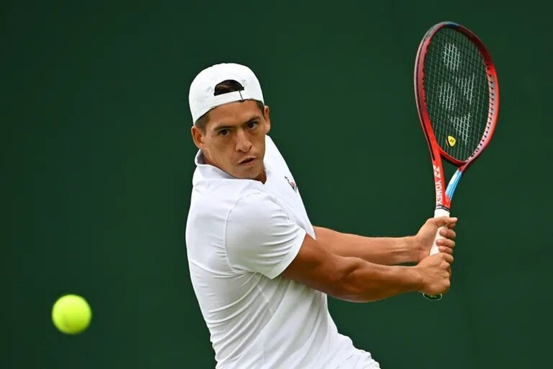 Báez quedó eliminado de Wimbledon.